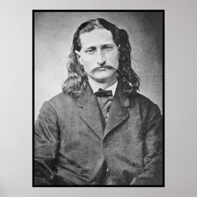 Marshal Wild Bill Hickok Old West Gunfighter Poster (Front)