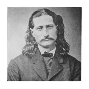 Marshal Wild Bill Hickok Old West Gunfighter Tile