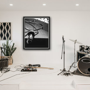 Marshall Amp & Jack Lead (B&W Version) Poster