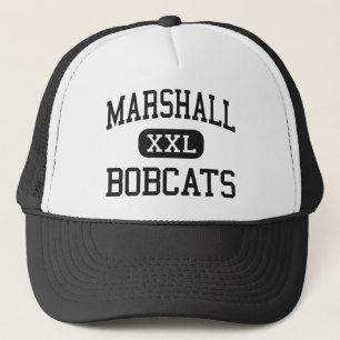 Marshall - Bobcats - High - Marshall Arkansas Trucker Hat