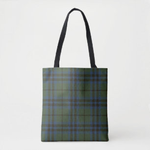 Marshall Clan Tartan Tote Bag