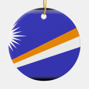 Marshall Islands Ceramic Tree Decoration