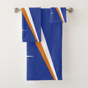 Marshall Islands flag Bath Towel Set