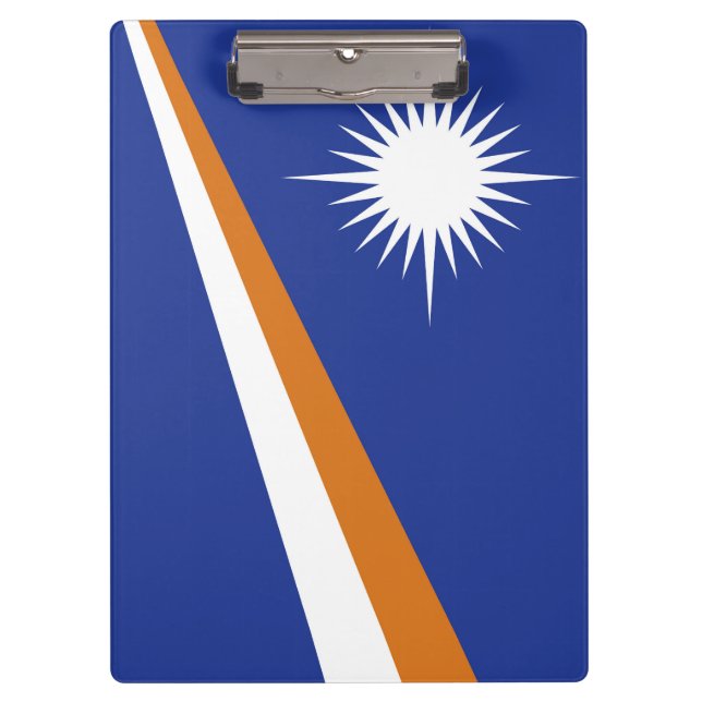 Marshall Islands flag Clipboard (Front)