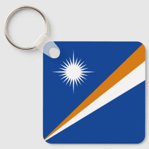 Marshall Islands Flag Key Ring