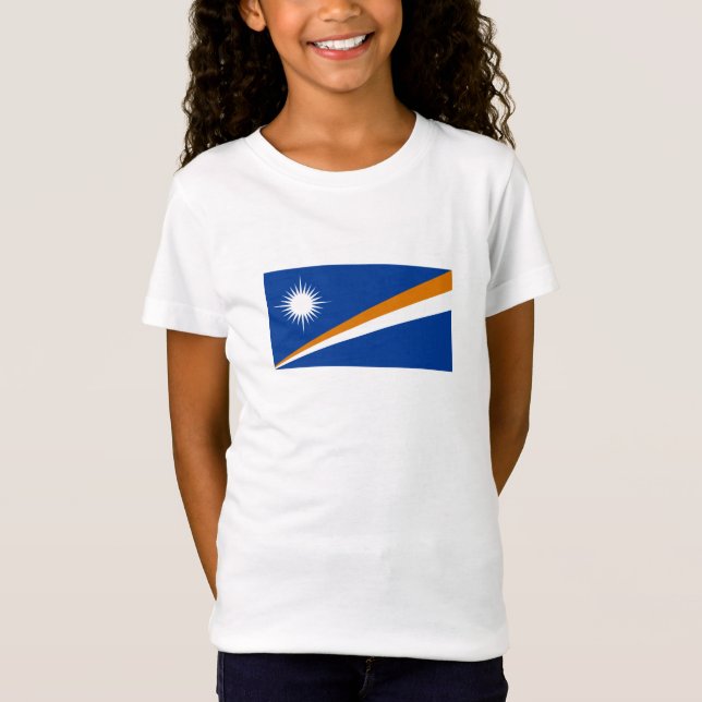 Marshall Islands Flag T-Shirt (Front)