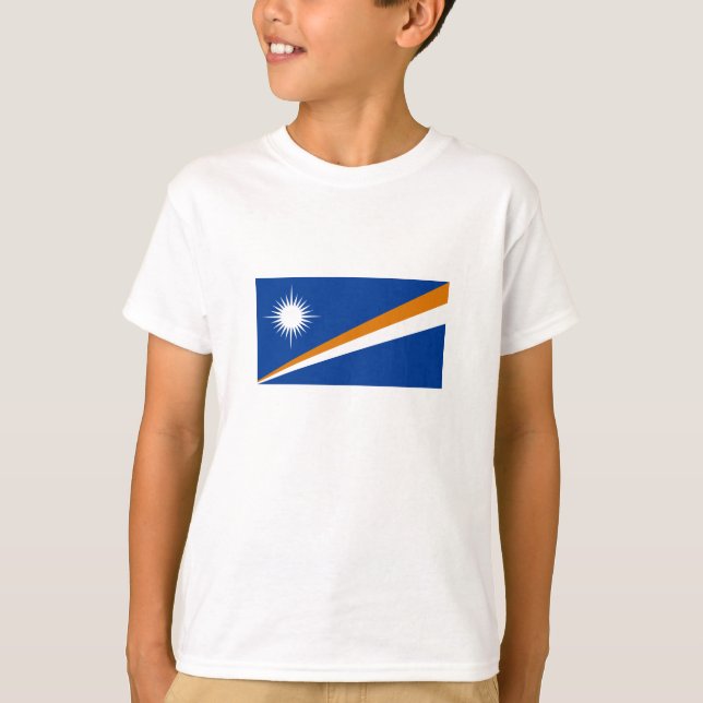 Marshall Islands Flag T-Shirt (Front)