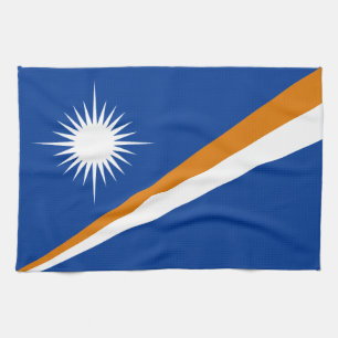 Marshall Islands Flag Tea Towel