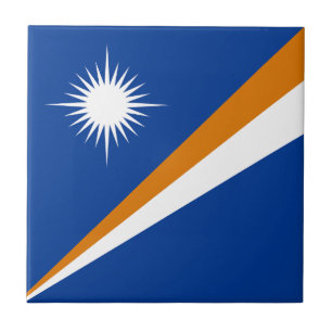 Marshall Islands Flag Tile