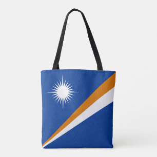 Marshall Islands Flag Tote Bag