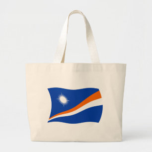 Marshall Islands Flag Tote Bag