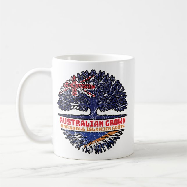 Marshall Islands Islander Australian Australia Coffee Mug (Left)
