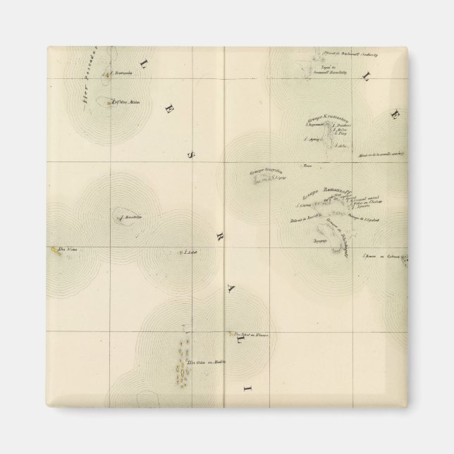 Marshall Islands Oceania no 10 Magnet (Front)