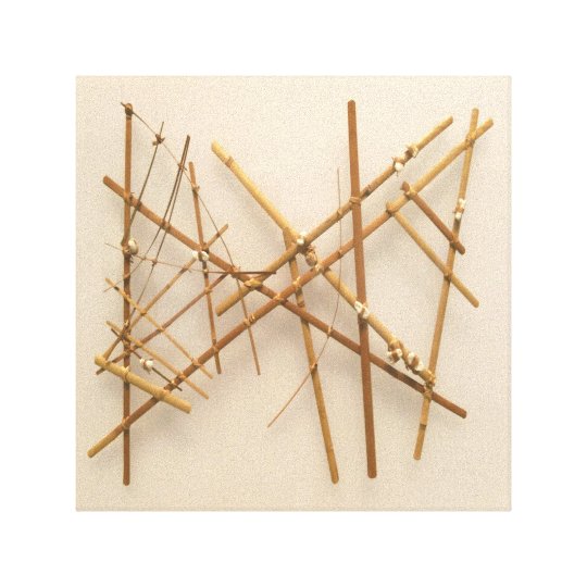 Marshall Islands Stick Navigation Chart Canvas Print Zazzle.co.nz