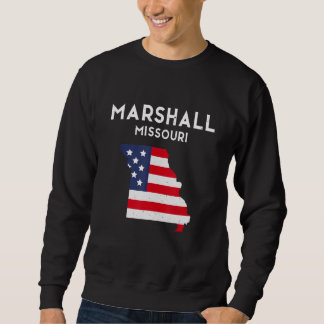 Marshall Missouri USA State America Travel Missour Sweatshirt