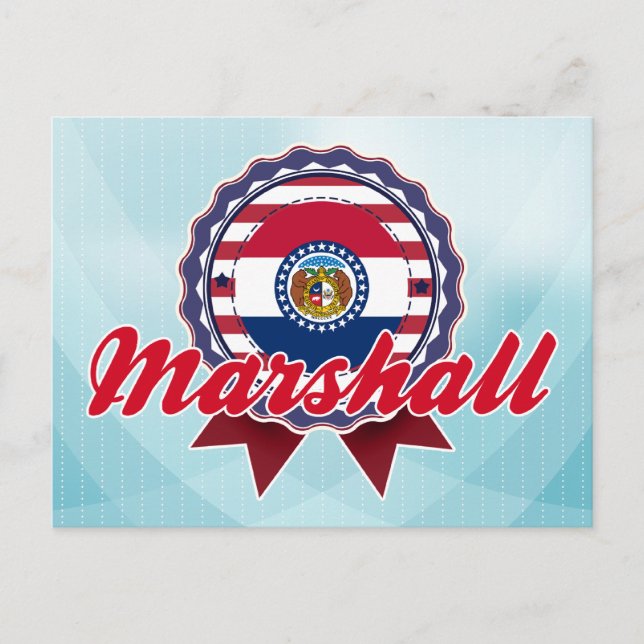 Marshall, MO Postcard (Front)
