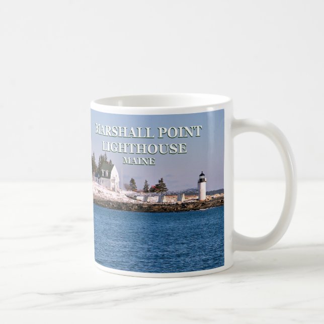 Marshall Point Light, Port Clyde Maine Mug (Right)