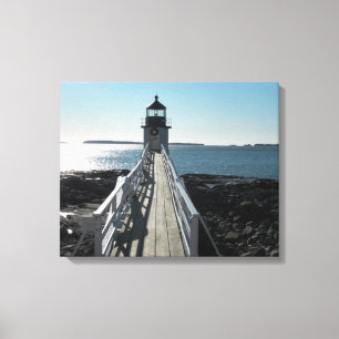 Marshall Point Lighthouse 7 Canvas Print
