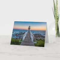 Marshall Point Lighthouse at Sunset