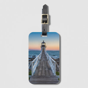 Marshall Point Lighthouse at Sunset Luggage Tag