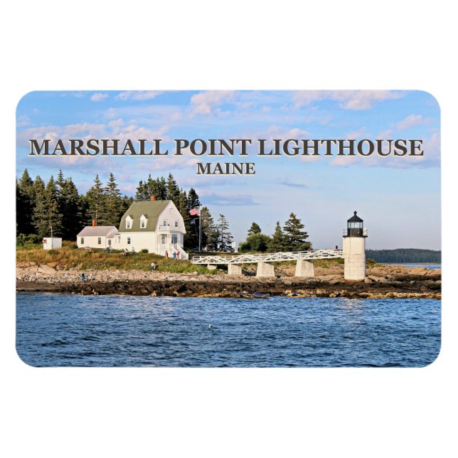 Marshall Point Lighthouse, Maine Flexi Magnet (Horizontal)