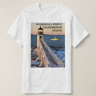 Marshall Point Lighthouse, Port Clyde Maine TShirt