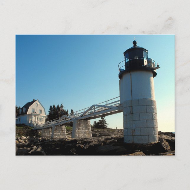 Marshall Point,Maine Postcard (Front)