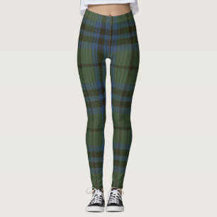 Marshall Tartan Clan Plaid Leggings