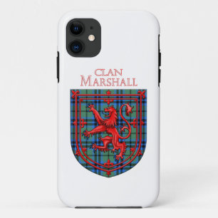 Marshall Tartan Scottish Plaid Lion Rampant Case-Mate iPhone Case
