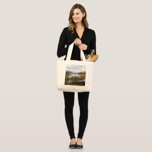 Marshes and Forests of Refuge in Eagan Large Tote Bag