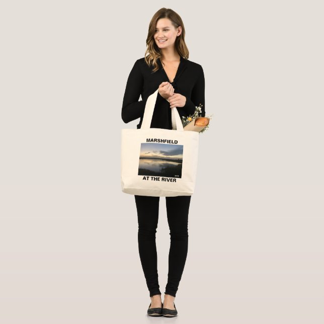 MARSHFIELD AT THE RIVER TOTE BAG (Front (Model))