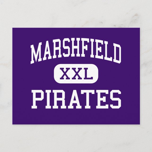Marshfield - Pirates - High - Coos Bay Oregon Postcard (Front)