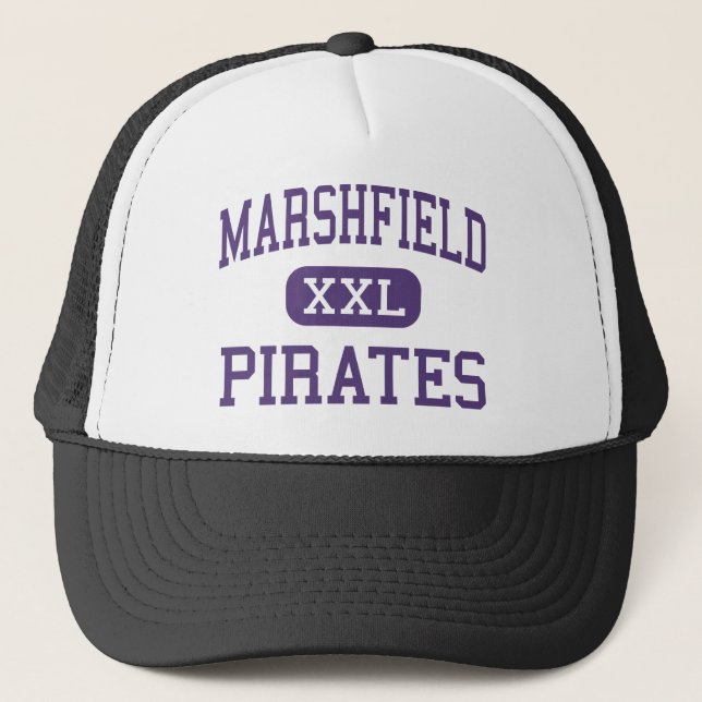 Marshfield - Pirates - High - Coos Bay Oregon Trucker Hat (Front)