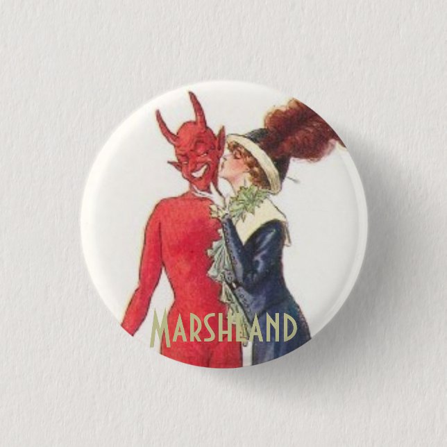 Marshland Devil Button (Front)