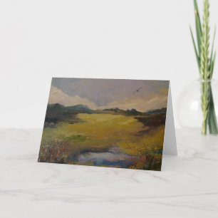 Marshland Fine Art Greeting Card