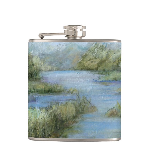 Marshland I Hip Flask (Front)