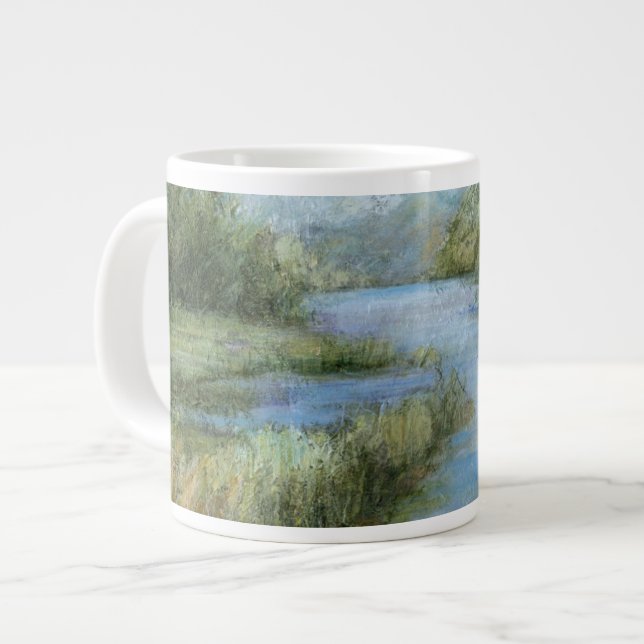 Marshland I Large Coffee Mug (Front Left)