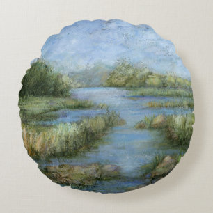 Marshland I Round Cushion