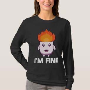 Marshmallow Campfire Roasting Chocolate Smore Camp T-Shirt