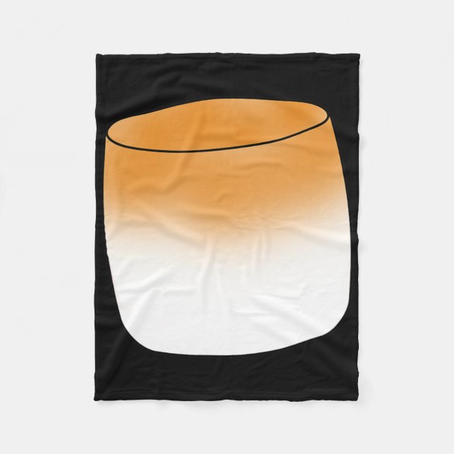 Marshmallow Group S'more Halloween Costume  Fleece Blanket (Front)
