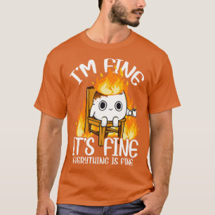 Marshmallow Im Fine Meme Outr Men Kids Women Campi T-Shirt