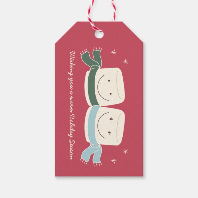 Marshmallow Love Gift Tag (Front)