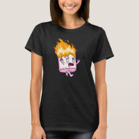 Marshmallow On Fire S'mores Camping Campfire Smore