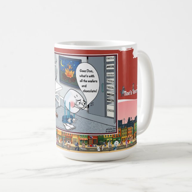 Marshmallow Prostate Exam | Get Well Classic Coffee Mug (Front Right)