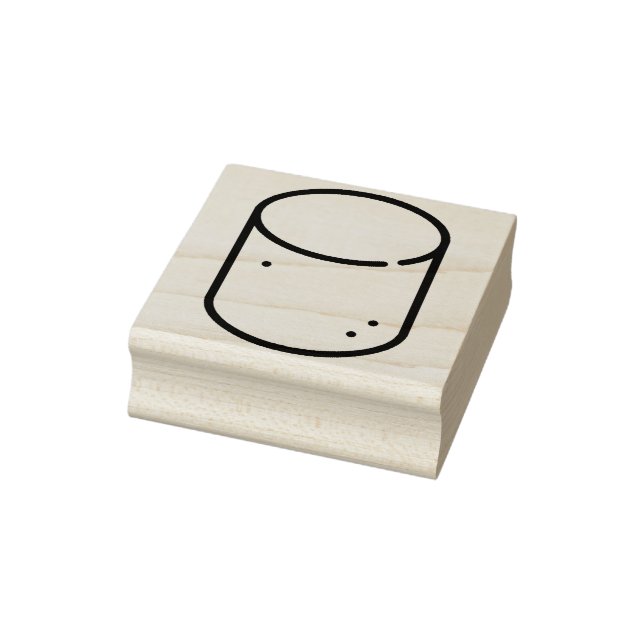 marshmallow rubber stamp (Stamp)