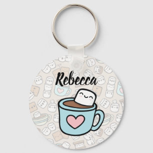 Marshmallow Treats Key Ring