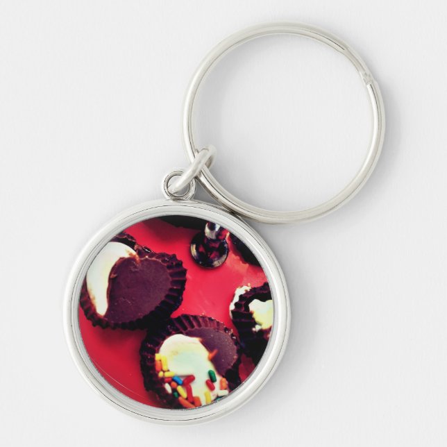 Marshmallow Truffles Key Ring (Front)