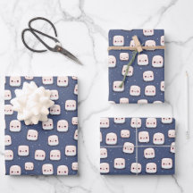 Marshmallow Wrapping Paper