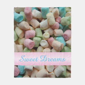 Marshmallows Fleece Blanket