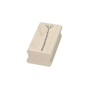 Marshmallows on a Stick Rubber Stamp